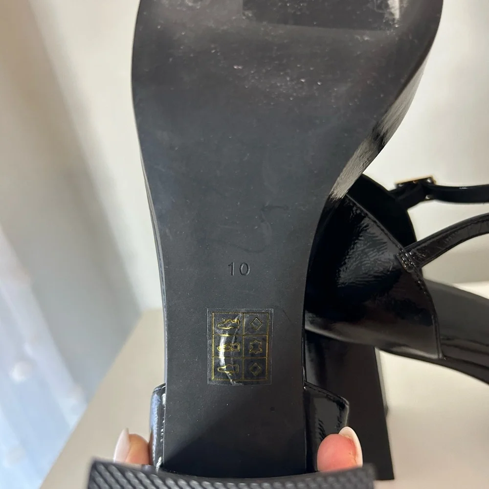 Jeffrey Campbell Jeffrey Women's Clever Platform High Block Heel Sandals